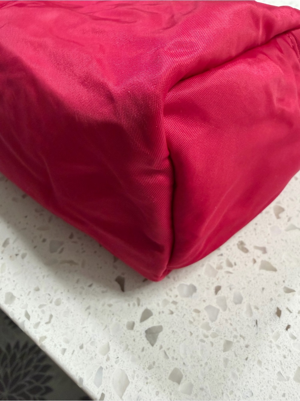 MZ Wallace Vibrant Pink Nylon Cosmetic Pouch - Picture 6 of 12